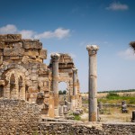 Volubilis Ausgrabungsstätte Marokko