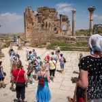 Volubilis Ausgrabungsstätte Marokko