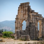 Volubilis Ausgrabungsstätte Marokko