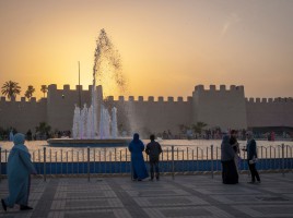 Sonnenuntergang Taroudant