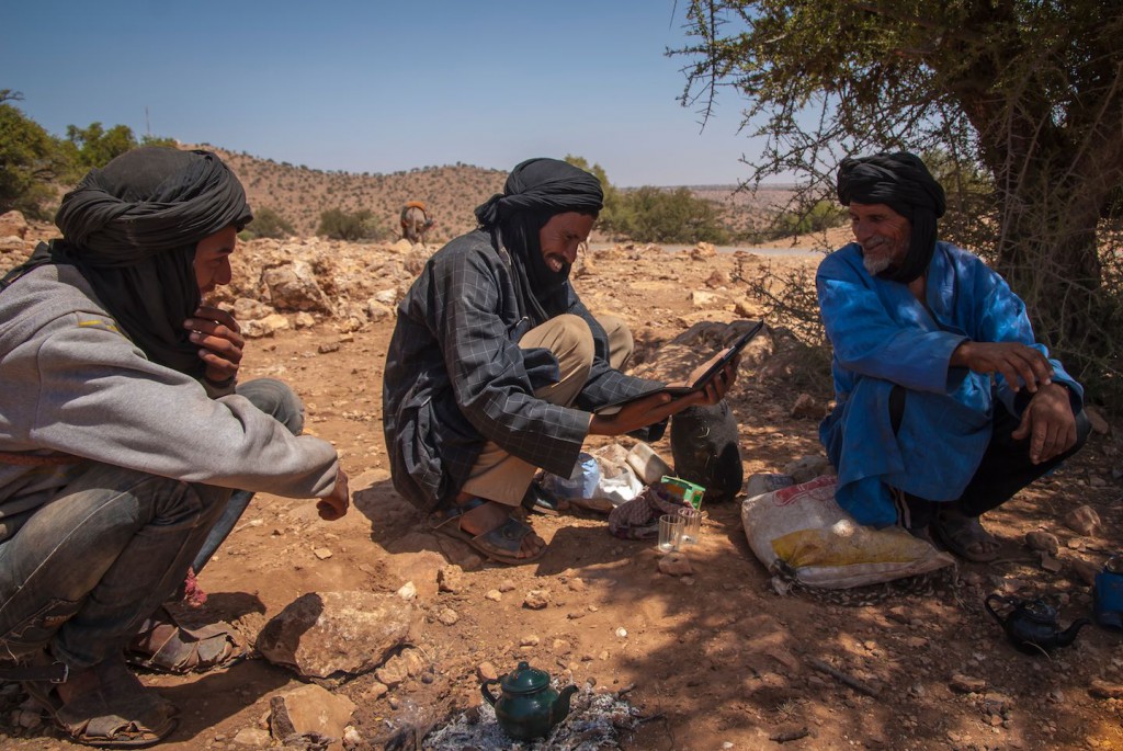 Tuareg bei Tafraoute