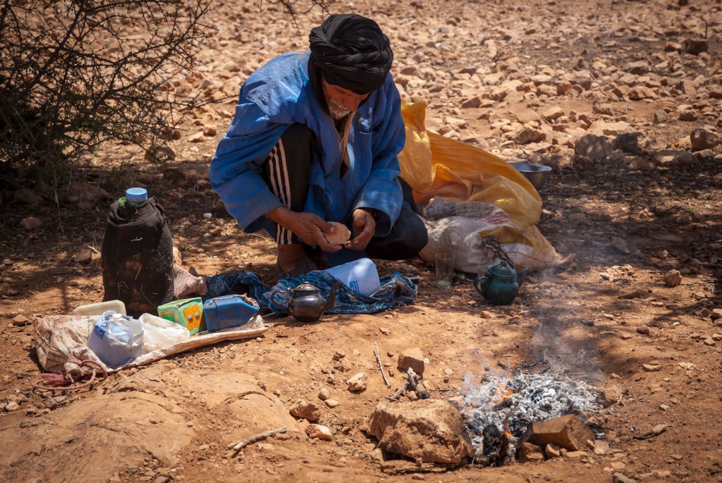 Tuareg bei Tafraoute