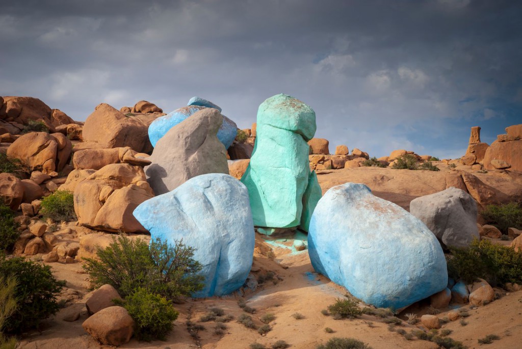 farbige Felsen bei Tafraoute