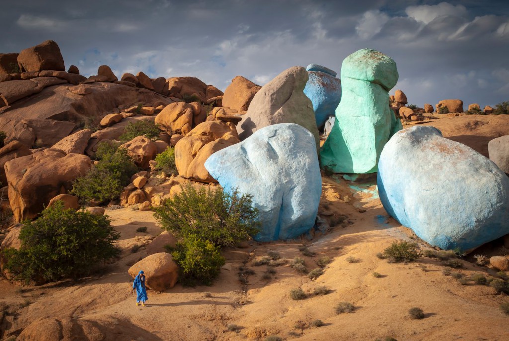 farbige Felsen bei Tafraoute