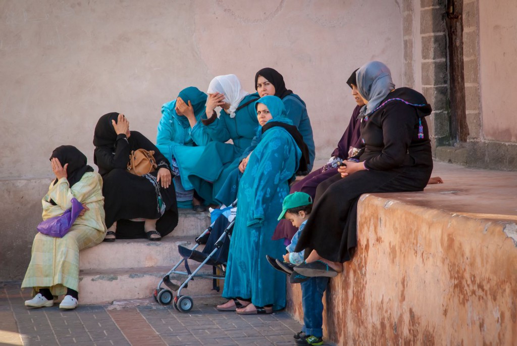 Straßenszene in Essaouira