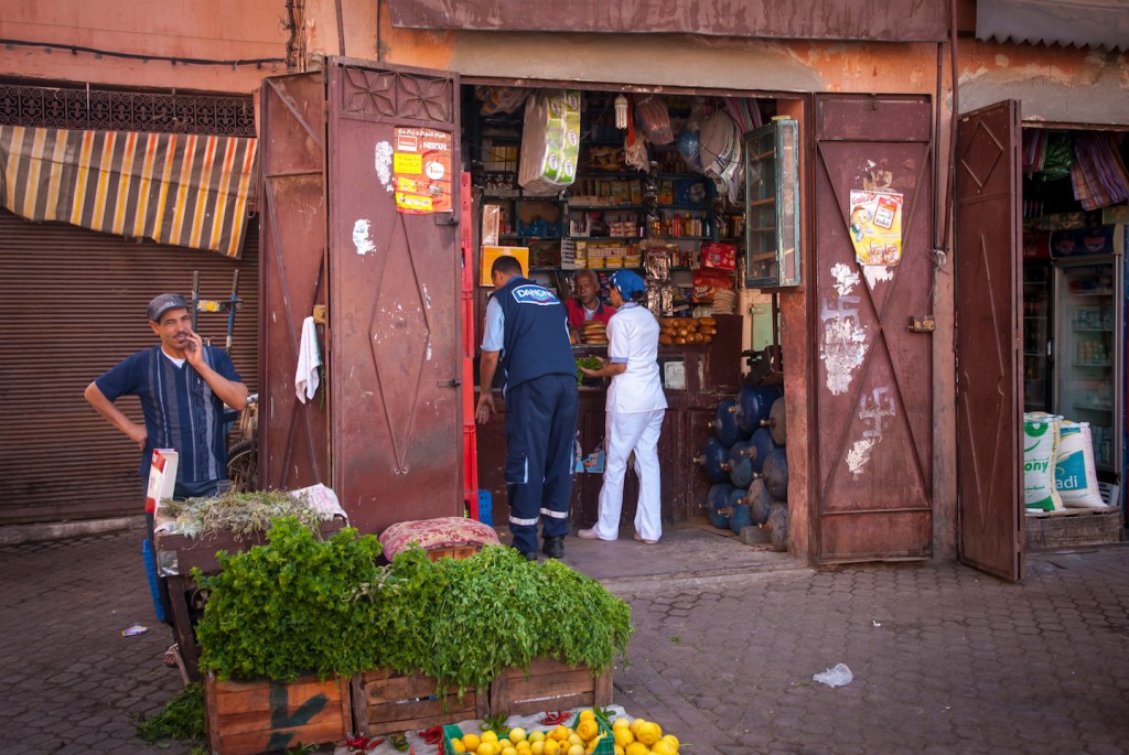 Souks von Marrakesch