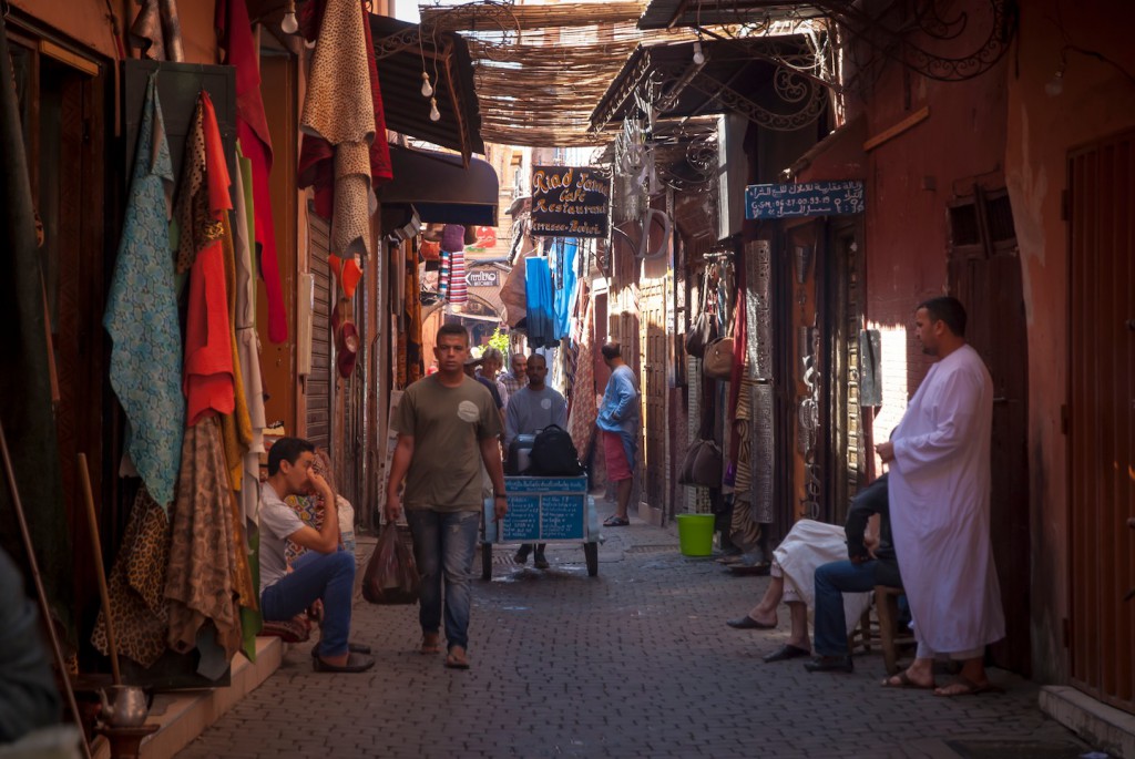 Souks von Marrakesch