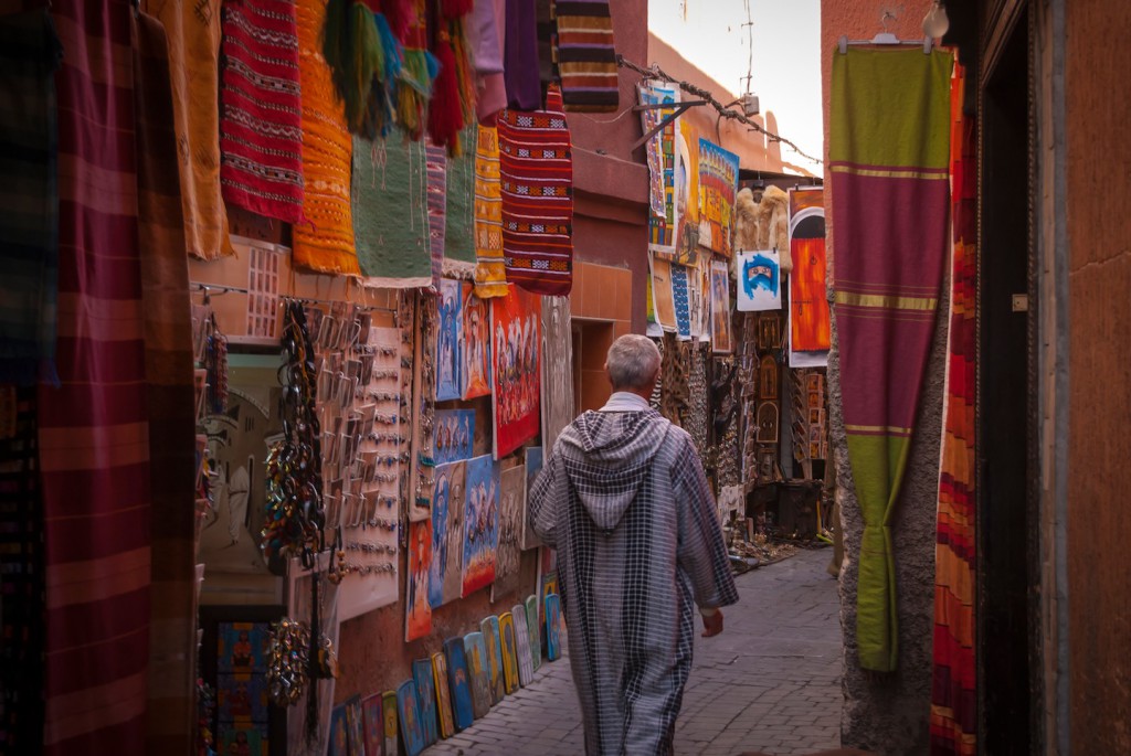 Souks von Marrakesch