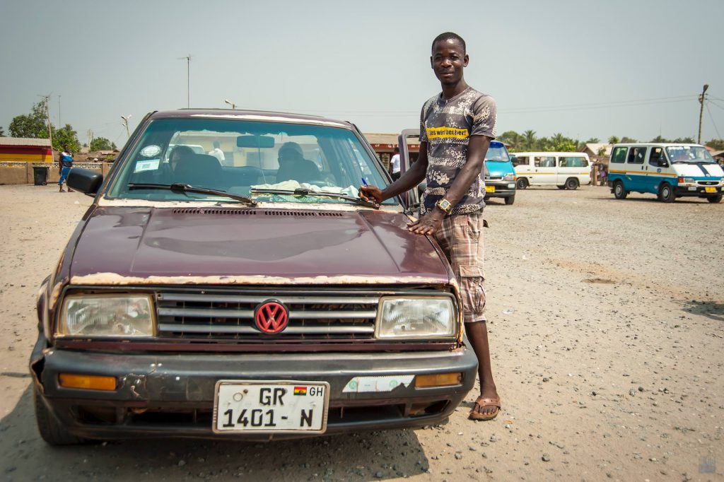 Unterwegs auf Ghana's Straßen