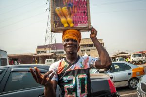 Unterwegs auf Ghana's Straßen