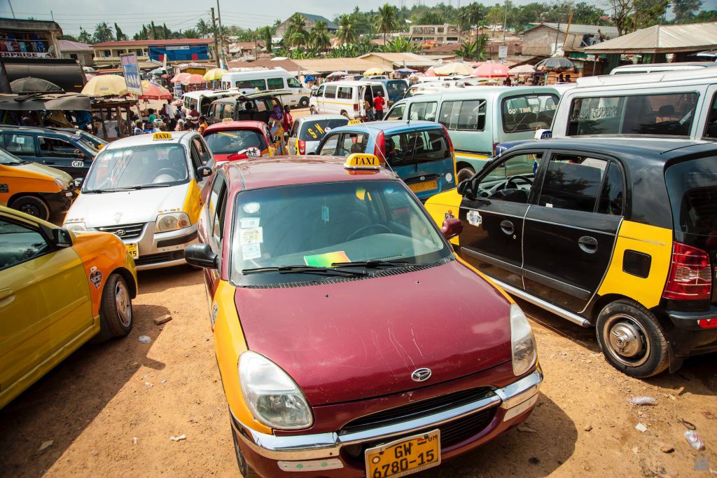 Unterwegs auf Ghana's Straßen