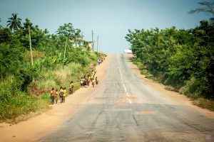 Unterwegs auf Ghana's Straßen