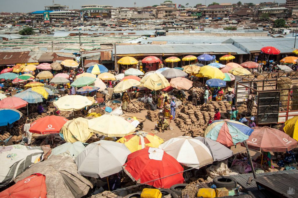 Central Market Kumasi Ghana